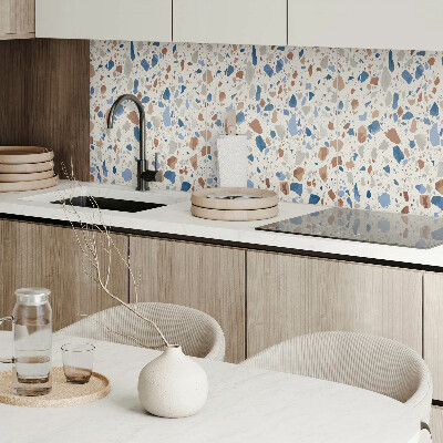 Quadratische wandpaneel selbstklebend Juwelen der Natur im Design