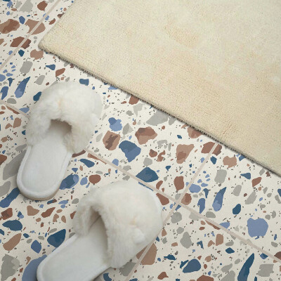 Quadratische wandpaneel selbstklebend Juwelen der Natur im Design
