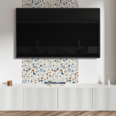 Quadratische wandpaneel selbstklebend Juwelen der Natur im Design