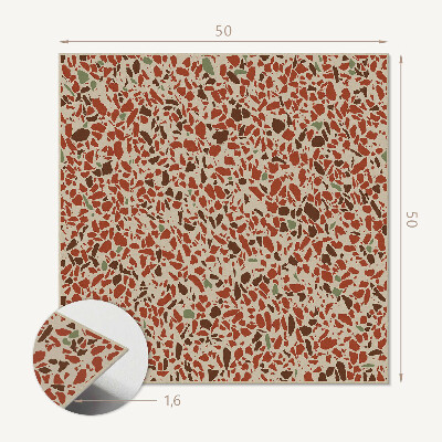 Quadratische wandpaneel Steininspirationen im modernen Design