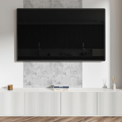 Quadratische wandpaneel Rohbeton-Styling