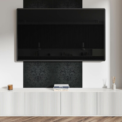 Quadratische wandpaneel selbstklebend Dezentes Pflanzendesign