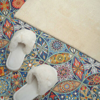 Quadratische wandpaneel selbstklebend Mosaikgeometrie in Symmetrie