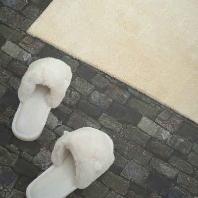 Quadratische wandpaneel Steintexturmotiv