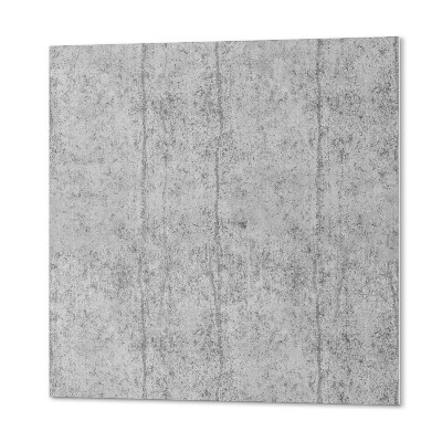 Quadratische wandpaneel Grafisches Betonmuster mit Zeichnungen