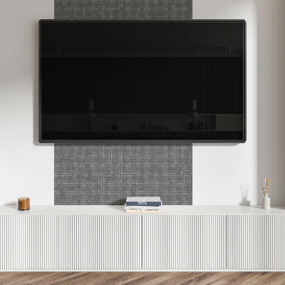 Quadratische wandpaneel Moderne Linien in abstrakter Edition