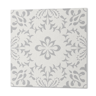 Quadratische wandpaneel selbstklebend Florales Design mit ausdrucksstarken Details