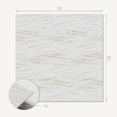 Quadratische wandpaneel selbstklebend Muster mit elegantem