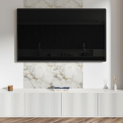 Quadratische wandpaneel selbstklebend Exquisites Marmormuster