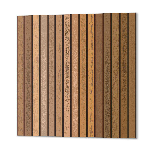 Quadratische wandpaneel selbstklebend Bretter mit interessanten Texturen
