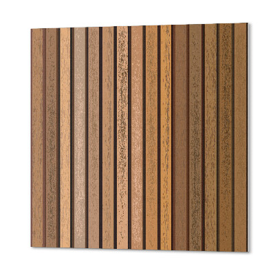 Quadratische wandpaneel selbstklebend Bretter mit interessanten Texturen