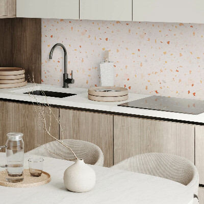 Quadratische wandpaneel Stilvolles Terrazzo-Design