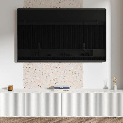 Quadratische wandpaneel Stilvolles Terrazzo-Design
