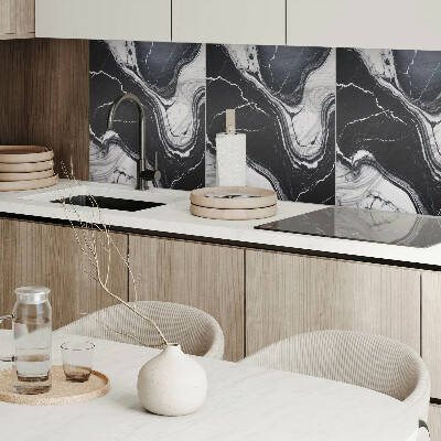 Quadratische wandpaneel Stilisierter Marmor in abstrakter Form