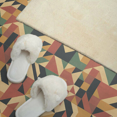 Quadratische wandpaneel selbstklebend Abstraktes Motiv mit geometrischen Formen