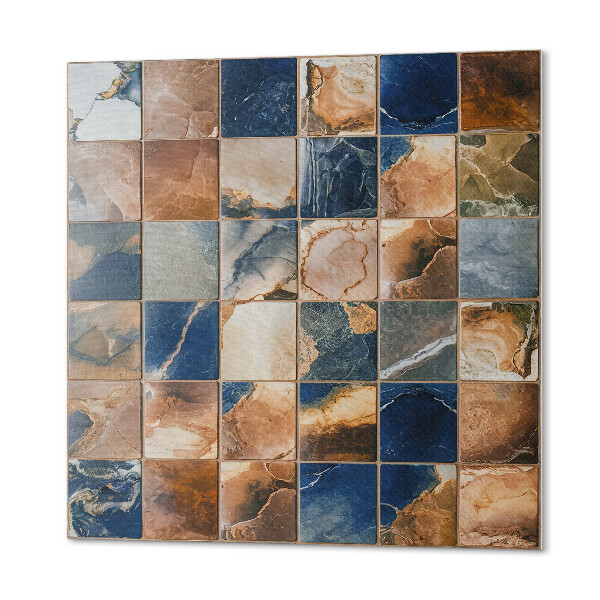 Quadratische wandpaneel selbstklebend Steinmuster im Mosaik-Stil