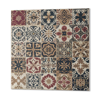 Quadratische wandpaneel Stilvolle Mosaik-Arrangements