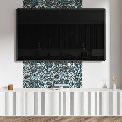 Quadratische wandpaneel selbstklebend Mosaik-Gittermuster