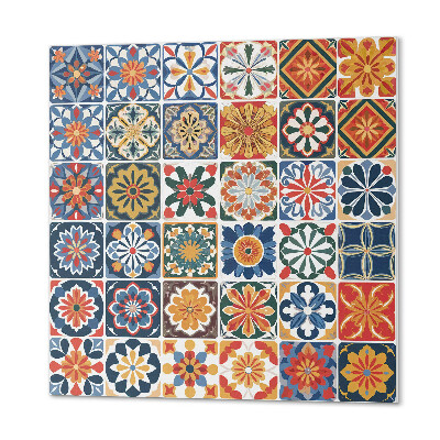 Quadratische wandpaneel Stilvolle Mosaikmuster