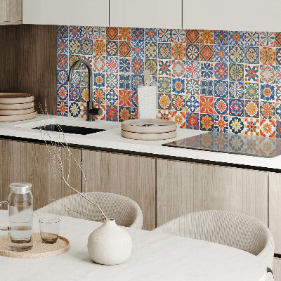 Quadratische wandpaneel Stilvolle Mosaikmuster