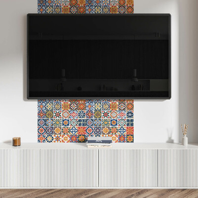 Quadratische wandpaneel Stilvolle Mosaikmuster