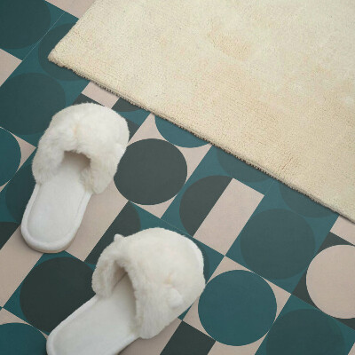 Quadratische wandpaneel selbstklebend Dynamische Formen und geometrische Motive