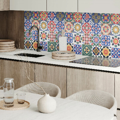 Quadratische wandpaneel selbstklebend Mosaikanordnung in Reihen