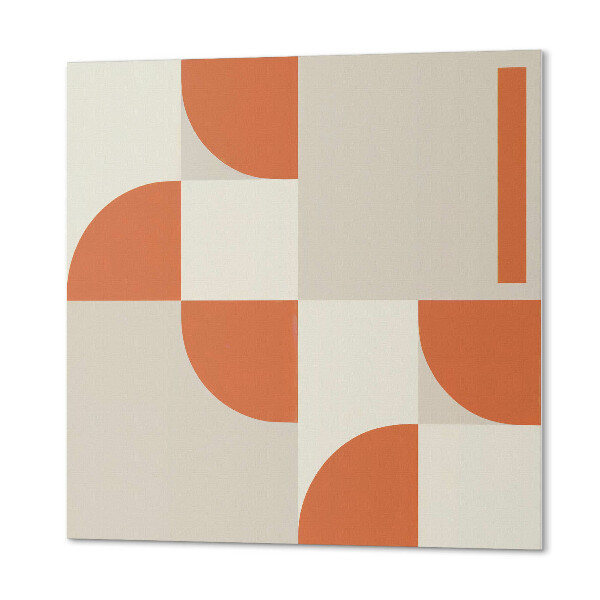 Quadratische wandpaneel Modernes geometrisches Muster