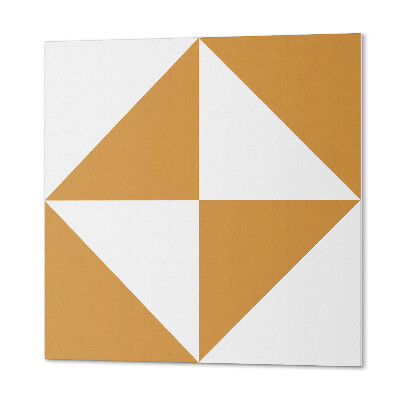 Quadratische wandpaneel Dreiecksgeometrie eingebettet in Quadrate