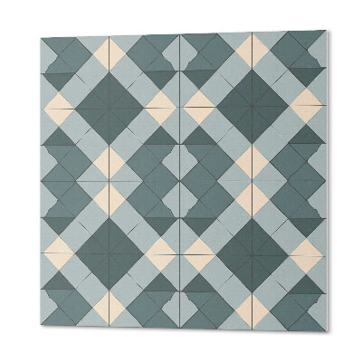 Quadratische wandpaneel geometrisches Muster
