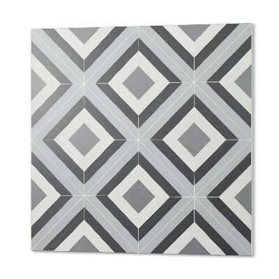 Quadratische wandpaneel selbstklebend Stilvolle Raute in Geometrie