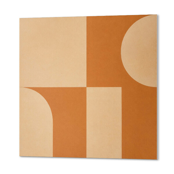 Quadratische wandpaneel Stilvolles geometrisches Muster