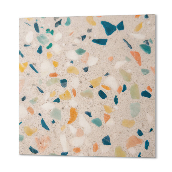Quadratische wandpaneel selbstklebend Mosaik mit intensiven Farben