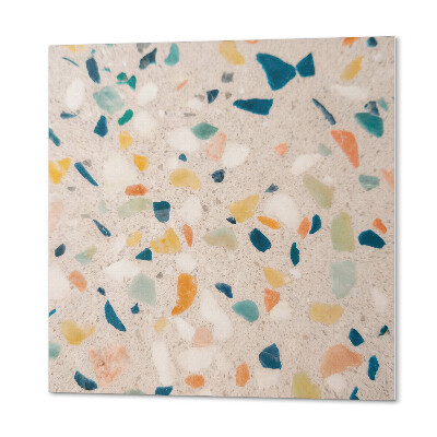 Quadratische wandpaneel selbstklebend Mosaik mit intensiven Farben