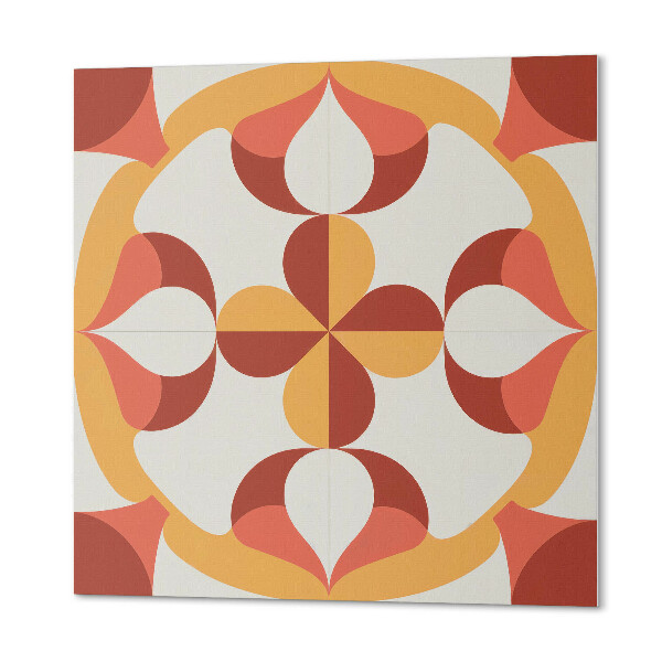 Quadratische wandpaneel Stilvolles geometrisches Muster
