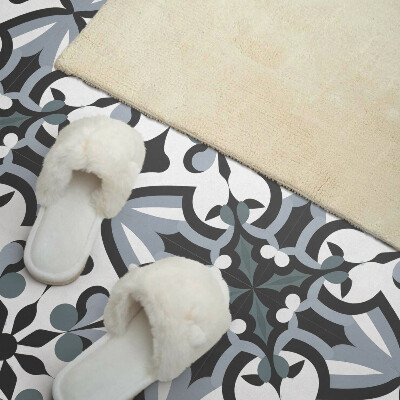 Quadratische wandpaneel Modernes Blumenmuster