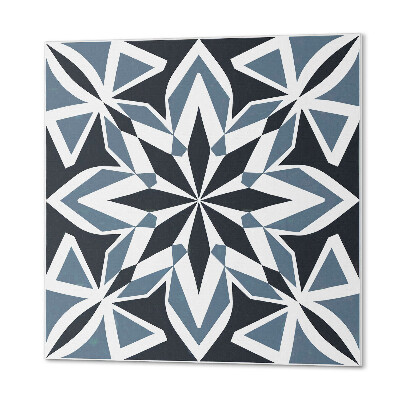 Quadratische wandpaneel Geometrisches Muster im Gleichgewicht