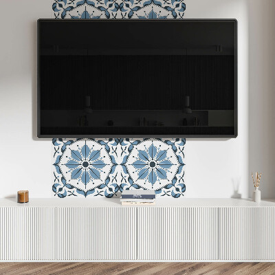 Quadratische wandpaneel selbstklebend Ein Blumenarrangement mit zarten Details