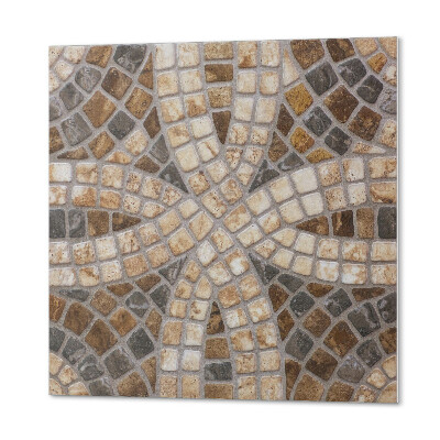 Quadratische wandpaneel selbstklebend Mosaikmuster mit gewebten Details