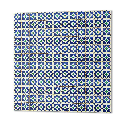 Quadratische wandpaneel Stilvolle Fliesen in Geometrie