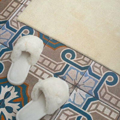 Quadratische wandpaneel selbstklebend Dekorative Ornamente im Mosaik-Ansatz