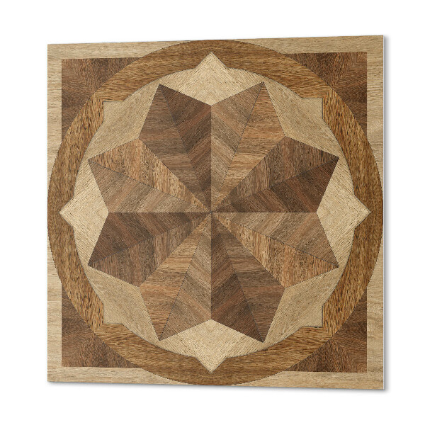Quadratische wandpaneel Mehrschichtiges Formmotiv