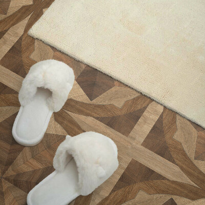 Quadratische wandpaneel Mehrschichtiges Formmotiv