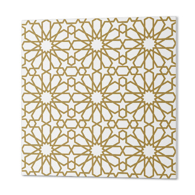 Quadratische wandpaneel selbstklebend Geometrie mit Sternmotiv