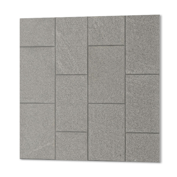 Quadratische wandpaneel Steinfliesenmotiv