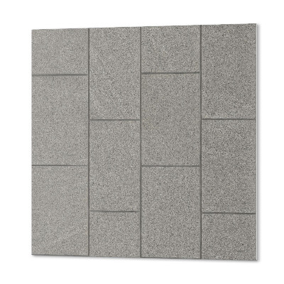 Quadratische wandpaneel Steinfliesenmotiv