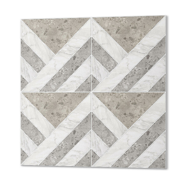 Quadratische wandpaneel selbstklebend Fliesen im geometrischen Stil