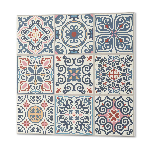 Quadratische wandpaneel Geometrie von Mosaikformen