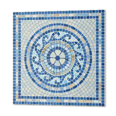Quadratische wandpaneel Der Himmel in Mosaiktönen