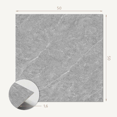 Quadratische wandpaneel selbstklebend Ein von Naturstein inspiriertes Brett